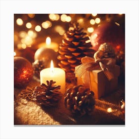 Christmas Lights Canvas Print