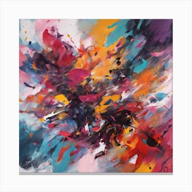 Abstract Painting Canvas Print