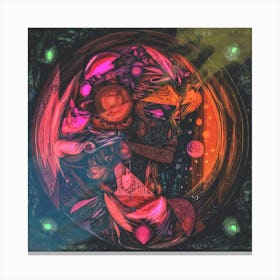 cosmic mother. Canvas Print