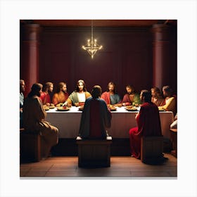 Last Supper 4 Canvas Print