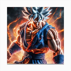 Dragon Ball Z Wallpaper 1 Canvas Print