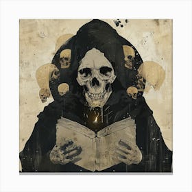 Grim Reaper Canvas Print