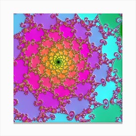 Fractal Flower Canvas Print