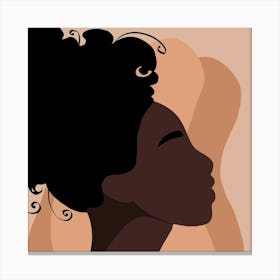 Portrait Of A Woman Canvas Print