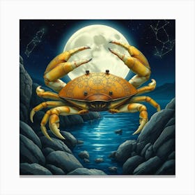 Crab Canvas Print