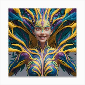 Body Art Canvas Print