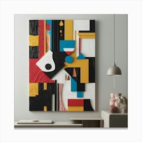 Abstract Abstract Painting Canvas Print