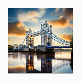 Tower Bridge in London 1 Canvas Print