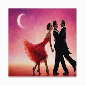 Tango Dancers 1 Canvas Print