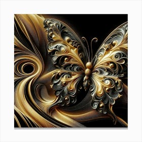 Abstract Butterfly 11 Canvas Print