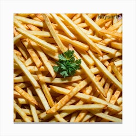 French Fries 3 Canvas Print