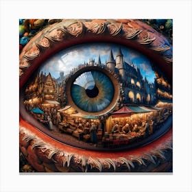 Eye Of The City Canvas Print