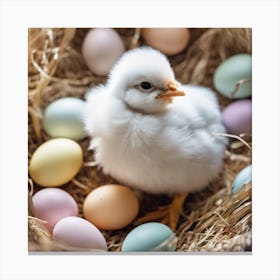 Easter Chick 2 Canvas Print