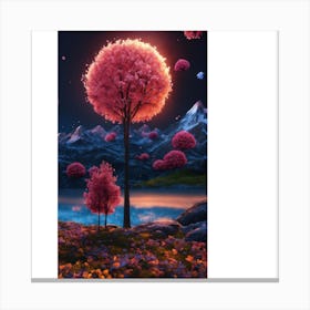 The Flower Of Heaven Canvas Print