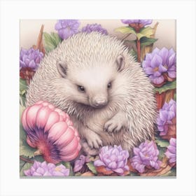 Hedgehog 20 Canvas Print