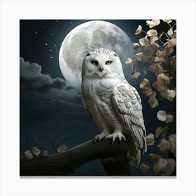 Snowy Owl Canvas Print