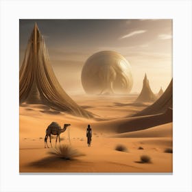 Desert Landscape 90 Canvas Print