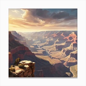 Breathtaking view of the Grand Canyon 1 Canvas Print