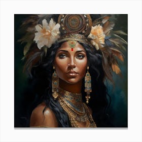 Egyptian Woman Canvas Print