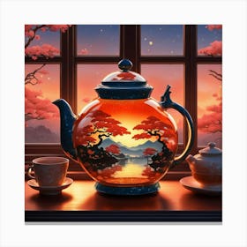 Tea Pot Canvas Print