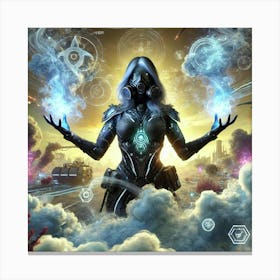 Duchess Valeriana Chemical Warfare Sci Fi Canvas Print