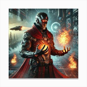 Ronan Ashheart Sci Fi Canvas Print