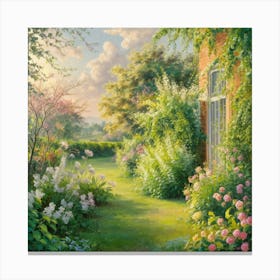 Garden Path 3 Canvas Print