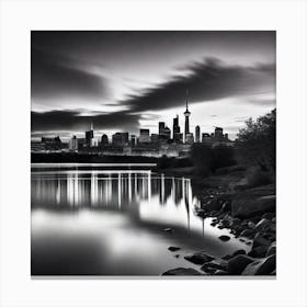 Toronto Skyline 5 Canvas Print