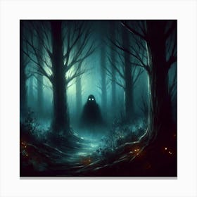 Ghost in the forest2 Canvas Print