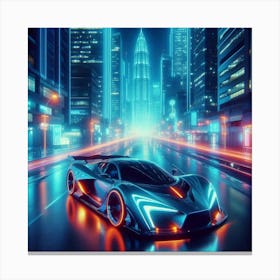 Futuristic Car 138 Canvas Print