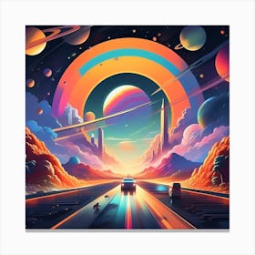 Sci-Fi Art 1 Canvas Print