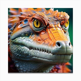 Crocodile Canvas Print