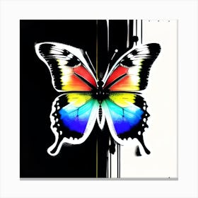 Butterfly Stock Videos And Royalty-Free Footage Canvas Print