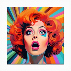 Pop Art Canvas Print