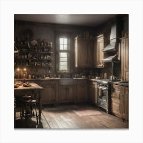 Kitchen Stock Videos & Royalty-Free Footage Canvas Print