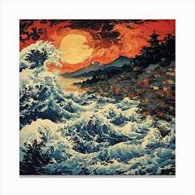 Great Wave Off Kanagawa Canvas Print