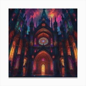 Gothic Cathedral 17 Canvas Print