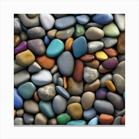 Pebbles Canvas Print