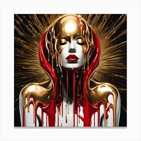 Sex And Gold Canvas Print