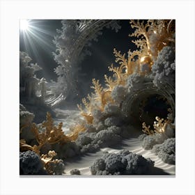 Essence Of Science 33 Canvas Print