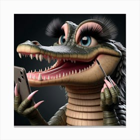 Alligator 2 Canvas Print