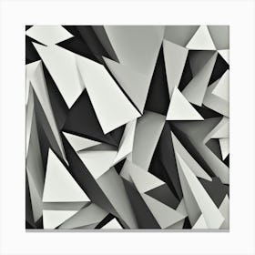 Abstract Triangles 8 Canvas Print