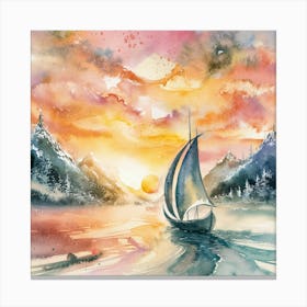 Golden Voyage Canvas Print