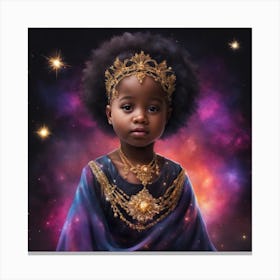 Divine Melanin Princess 444 Canvas Print