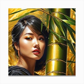 Asian Beauty 3 Canvas Print