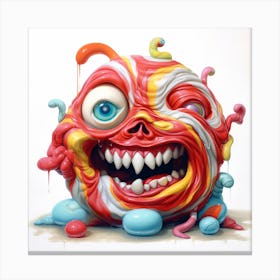 Monster Ball 1 Canvas Print