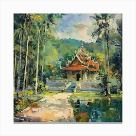 Thai Temple Canvas Print