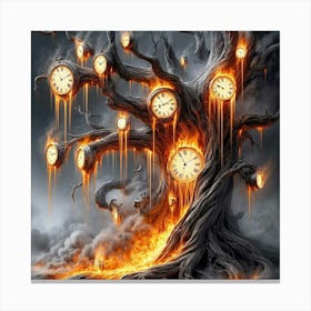 Time Tree Canvas Print