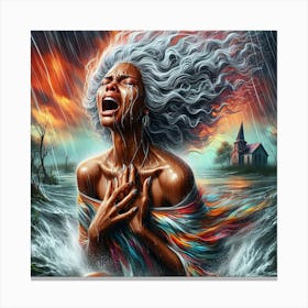 Tempest of Tears-1 Canvas Print