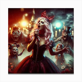 Scream Queen Canvas Print